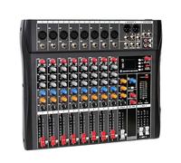 Mezclador De Controlador Dj De 6/8/12 Canales, Mesa De Mezcla De Sonido Y Audio, Tarjeta Profesional For Pc, Consolas Digitales, Consola De Interfaz, Equipo Profesional(8 Channel)