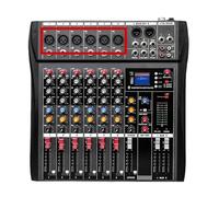 Mezclador De Controlador Dj De 6/8/12 Canales, Mesa De Mezcla De Sonido Y Audio, Tarjeta Profesional For Pc, Consolas Digitales, Consola De Interfaz, Equipo Profesional(6 Channel)