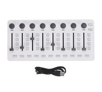Mezclador de controlador MIDI profesional con Bluetooth USB Conectividad 8 Botones Push 43 Teclas de control 8 Perillas portátiles de producción de música portátil para estudio