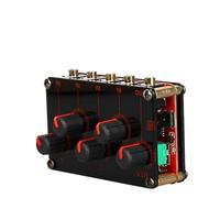 Mezclador de DJ, Consola de mezcla de sonido analógica portátil de 4 canales, mezclador de línea, mezclador estéreo de la más alta calidad de sonido, alimentación USB de 5 V