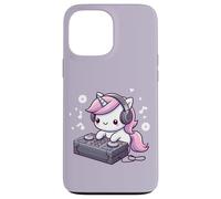 Mezclador de DJ Unicorn Disco Jockey Kawaii Music Cute Carcasa para iPhone 13 Pro MAX