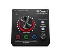 Mezclador de doble bus para streaming Roland BRIDGE CAST ONE | Compacto mezclador para streaming de audio | Para gamers online y creadores de contenido | DSP de hardware de 32 bits