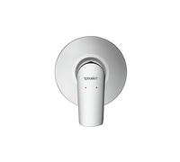 Mezclador de ducha Duravit No.1, empotrado, con cuerpo base, redondo, 1 consu...