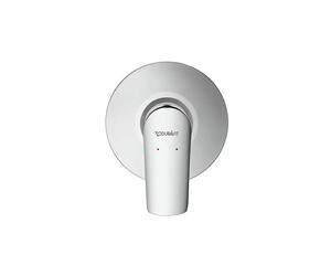 Mezclador de ducha Duravit No.1, empotrado, con cuerpo básico, redondo, 1 consumidor, N14210007010