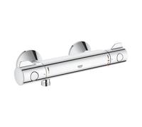 Grohe Grohtherm 800 grifo para ducha a pared con termostato StarLight Chrome 34558000