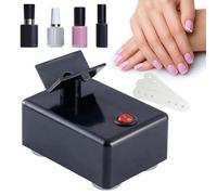 Mezclador de esmalte de uñas, agitador de esmalte de uñas,Agitador de laca de uñas portátil - Coctelera pequeña para esmalte de uñas, máquina mezcladora de líquido, adecuada para manicurista