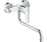 Mezclador de fregadero Grohe Eurosmart Schwenkber. 360 ° Starlight
