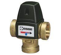 Mezclador de hábitat termostático sanitario y solar E.S.B.E ajustable 35-60°, 20x27 FFF