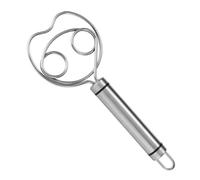 Mezclador de , herramienta danesa para whisks, barra para holandesa, utensilio de cocina con mango para galletas de pan | Equipo de preparación para hornear sin esfuerzo diario festivo