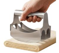 Mezclador de , herramienta para hornear de acero inoxidable, cortador de galletas para pasteles caseros, para harina, mantequilla y pan para panaderías aficionadas, panaderías y el diario en