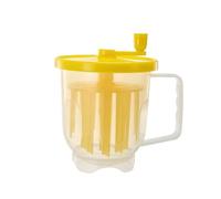 Mezclador de huevo manual, Egg Beater Cup, Mano empuje Rotary Whisk Blender Cup, Herramienta de mezcla de cocina,