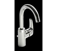 Mezclador de lavabo HANSA HANSAPINTO, con juego de desagüe, proyección 148 mm, 45102283