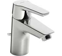 Mezclador de lavabo HANSA HANSAPOLO, con desagüe automático, proyección: 103 mm, 51402293