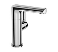 Mezclador de lavabo HANSA HANSARONDA, de accionamiento lateral, sin juego de desagüe, proyección: 115 mm, 55342203