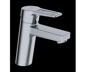 Mezclador de lavabo HANSA HANSATWIST XL, sin juego de desagüe, palanca, proyección: 123 mm, 09022285