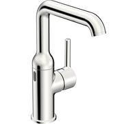 Mezclador de lavabo HANSA HANSAVANTIS Style, Bluetooth, 3V, híbrido, sin juego de desagüe, proyección 147mm, 54602209, Color: cromado
