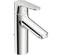 Mezclador de lavabo HANSA HANSAVANTIS XL, baja presión, con juego de desagüe, proyección de 114 mm, cromo, 52461163