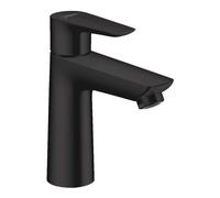 Mezclador De Lavabo Hansgrohe Talis E 110 Monomando Con Salterello Negro Mate