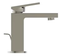 Mezclador de lavabo Ideal Standard Extra, 111 mm de proyección, con juego de desagüe metálico, BD500GN, Color: Silver Storm
