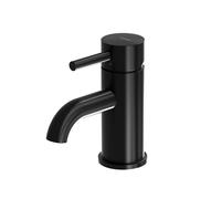 Mezclador de lavabo Steinberg serie 100, sin desagüe, proyección: 100mm, 1001010S, Color: negro mate