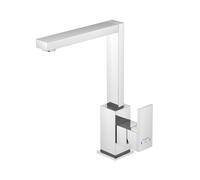 Mezclador de lavabo Steinberg serie 160, giratorio, con desagüe emergente, proyección de 180 mm, 1601500