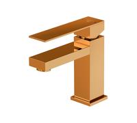 Mezclador de lavabo Steinberg serie 160, sin desagüe, proyección 120 mm, altura 164mm, 1601010RG, Color: Oro rosa