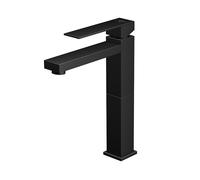 Mezclador de lavabo Steinberg serie 160, sin juego de desagüe, proyección de 175 mm, altura de 292 mm, 1601710S, Color: Negro