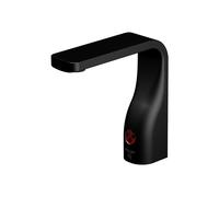 Mezclador de lavabo Steinberg serie 230, con sensor de infrarrojos, agua fría, proyección de 140 mm, 2302090S, Color: negro-mate