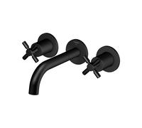 Grifo de lavabo Steinberg serie 250, juego completo, 3 orificios, incluido