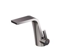 Mezclador de lavabo Steinberg Serie 260, con juego de desagüe, proyección de 158 mm, 26010001BGM, Color: Metal cepillado