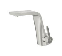 Mezclador de lavabo Steinberg Serie 260, con juego de desagüe, proyección de 158 mm, 26010001BN, Color: Níquel Cepillado