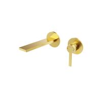 Mezclador de lavabo Steinberg Serie 260, juego preparado, montaje oculto, proyección de 205 mm, 26018143BG, Color: Oro cepillado