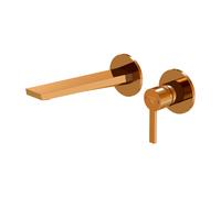 Mezclador de lavabo Steinberg Serie 260, juego preparado, montaje oculto, proyección de 205 mm, 26018143RG, Color: Oro rosa