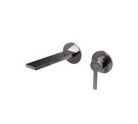 Mezclador de lavabo Steinberg Serie 260, juego preparado, montaje oculto, proyección de 205 mm, 26018143BGM, Color: Metal cepillado