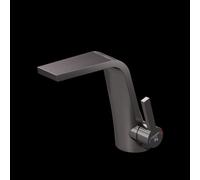 Mezclador de lavabo Steinberg Serie 260, sin juego de desagüe, proyección de 158 mm, 26010101BGM, Color: Metal cepillado