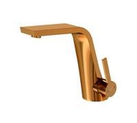 Mezclador de lavabo Steinberg Serie 260, sin juego de desagüe, proyección de 158 mm, 26010101RG, Color: Oro rosa
