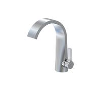 Mezclador de lavabo Steinberg serie 280, de accionamiento lateral, sin juego de desagüe, proyección de 155 mm, 2801010, Color: cromado