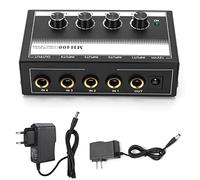 Mezclador de Mezclador de Linemixer de 4 canalesMezclador de Mini Metal Ultra Low Noise Hub Micrófono Equipo de MH400Behringer mezclador(ciclo)