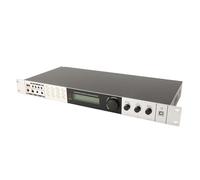 Mezclador de Micrófono Digital con Supresor de Retroalimentación para Karaoke Club Bar Professional Uso 100-240V, Aleación Aluminio [1] (Enchufe de la UE)
