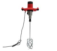 Mezclador de mortero, 2800 W, mezclador de mortero mixto de doble polo, agitador de hormigón de 2 velocidades, mezclador manual de hormigón, pintura, betún, batidor M14, 6 velocidades opcionales