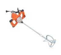 Mezclador de mortero eléctrico de 2100 W, 220 V, mezcladores de hormigón, para mortero, naranja
