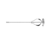 Mezclador de mortero Hardy Working Tools 80x400 mm para masillas. Agitador de pintura, barnices y tintes. Mezclador de construcción para interiores y exteriores en renovación o enlucido.