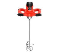 Mezclador de mortero MINRS 1500 W - Mezclador de hormigón - 6 velocidades - Mezclador de mano variable - Mezclador eléctrico - Ergonómico - Para la mezcla de pintura, cemento, hormigón