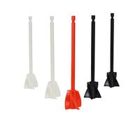 Mezclador de Pintura Batidor de Pintura Taladro 5 Piezas, Batidora Epoxi Agitador Mezcladores de Pintura Mezclador de Taladro para Taladros de 1/4 Pulgadas