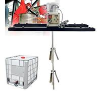 Mezclador De Pintura EléCtrico Ibc, Agitador De Tambor, Mezclador De Tanque EléCtrico, Capacidad De AgitacióN 1000l, Impulsor RetraíDo AutomáTicamente, Adecuado Para Mezclar Pinturas Y Tintes. A
