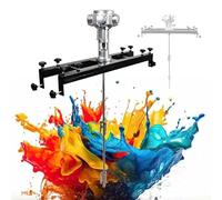 Mezclador de pintura IBC de 3280 W, máquina mezcladora de tanque eléctrico, con soporte for colgar, hélice plegable, for agitador de disolución de tinta, Large5Cylinders(Large5cylinders)