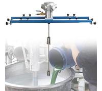 Mezclador de pintura neumático, agitador de aire IBC de 265 galones, mezclador de soporte con hélice plegable, máquina agitadora de pintura, herramienta de mezcla for pintura, revestimiento