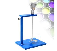 Mezclador de pintura neumático, agitador de aire manual de 1/8 HP con altura y velocidad ajustables, herramienta de mezcla de revestimiento de tinta para productos químicos de tinte de tinta líquida
