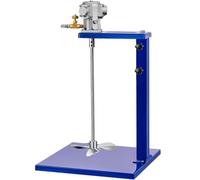 Mezclador de pintura neumático, agitador de aire manual de 5 galones, máquina de agitación de velocidad ajustable con soporte de elevación, para tinta líquida viscosa