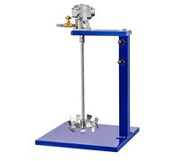 Mezclador de pintura neumático, agitador de aire para líquidos viscosos, tintas y productos químicos, velocidad ajustable de 50 a 2600 RPM, capacidad de 5 galones